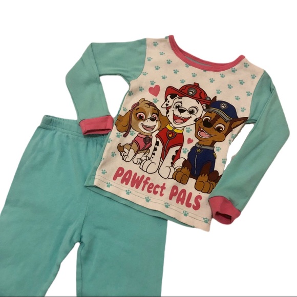 Nickelodeon Girls Paw Patrol Pajamas Set - Picture 4 of 7